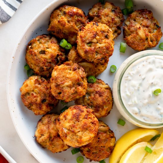 Baked Mini Crab Cakes