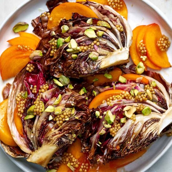 Radicchio & Persimmon Salad