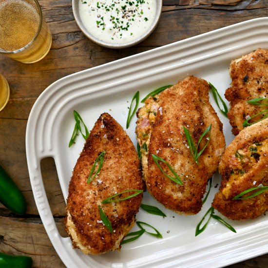 Stuffed Jalapeno Popper Chicken