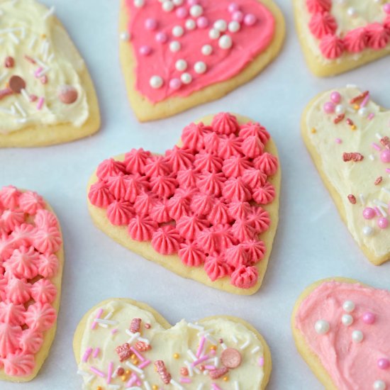 Valentine’s Day cookies