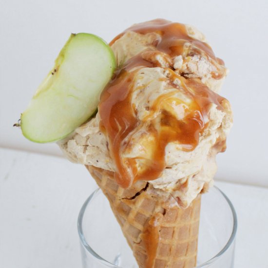 Caramel Apple Pie Ice Cream