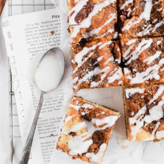 Cinnamon Streusel Coffee Cake