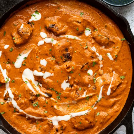 Restaurant Style Butter Chicken