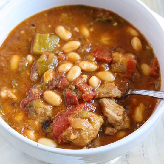 Hatch Green Chile Pork Stew