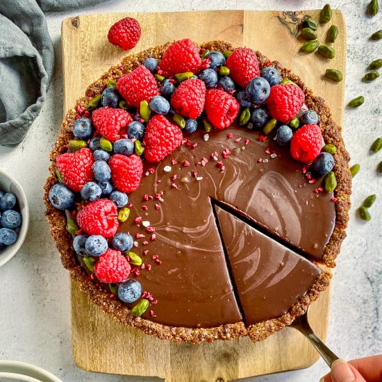 Vegan Chocolate Tart