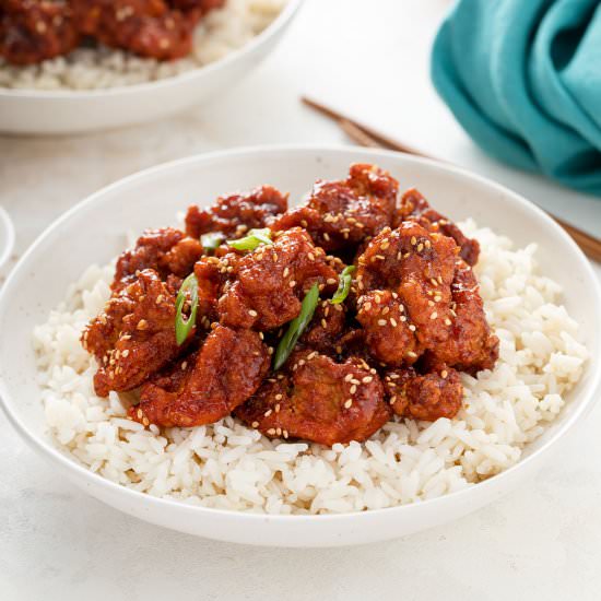 Crispy Korean Fried Chicken