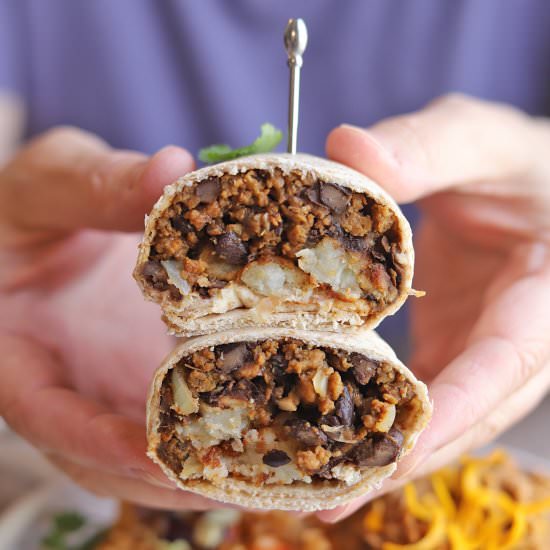 Vegan burritos