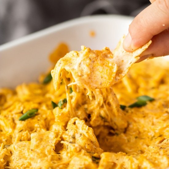 Instant Pot Buffalo Chicken Dip