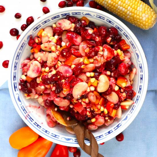 Cranberry Bean Thanksgiving Salad