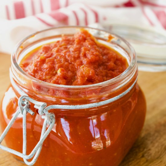 Best (Chunky) Pizza Sauce