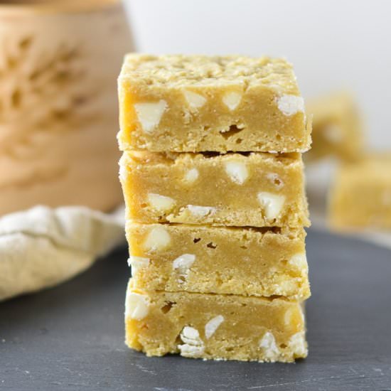 White Chocolate Chip Blondies