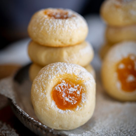 Apricot Cream Cheese Cookies