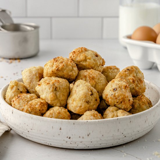 Air Fryer Chicken Meatballs