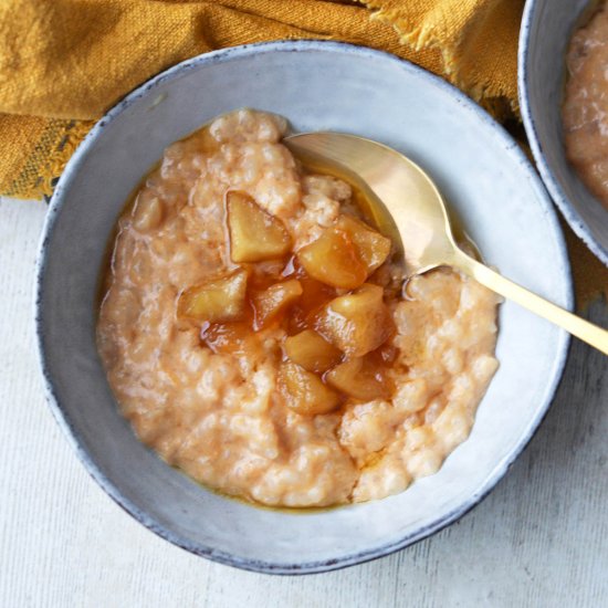 Slow Cooker Rice Pudding