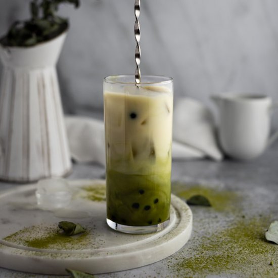 Matcha Milk Tea (Matcha Bubble Tea)