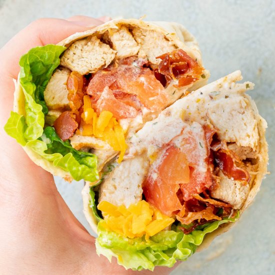 chicken bacon ranch wrap