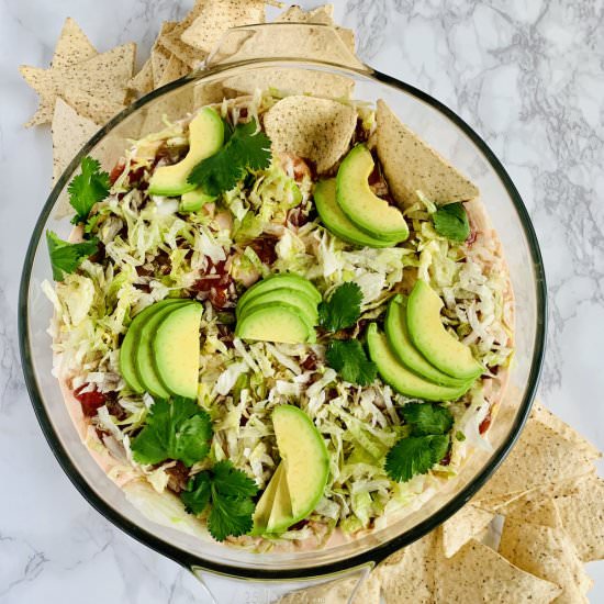 Vegan 7 Layer Dip