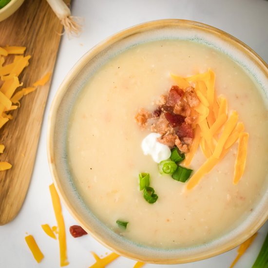 4 Ingredient Potato Soup