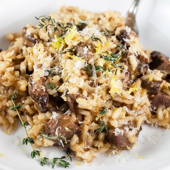 Italian Short Rib Risotto