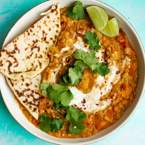 Easy Red Lentil Dahl