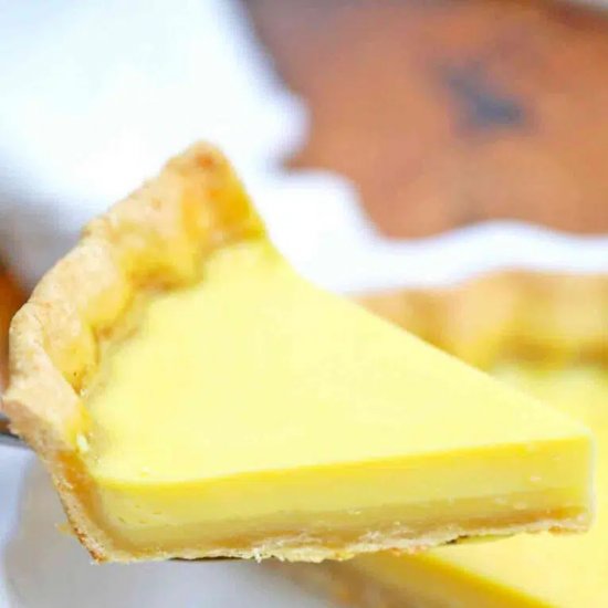 Amish Custard Pie