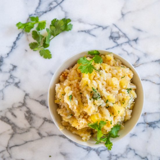 Instant Pot Pineapple Rice