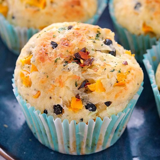 Savory Vegetables Muffins