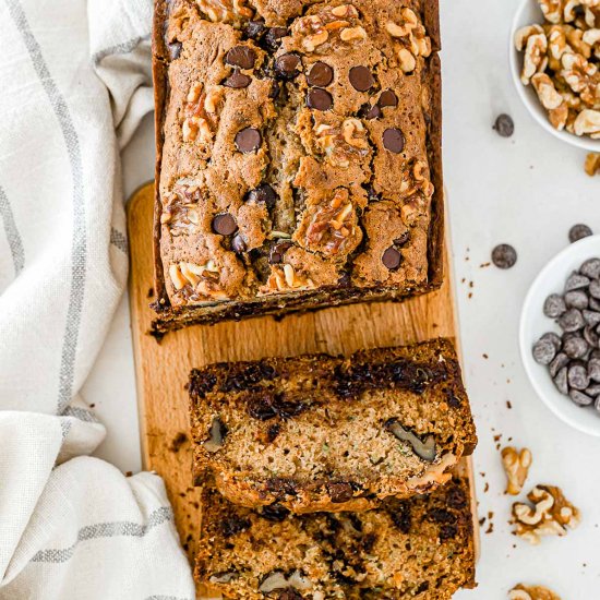 Chocolate Chip Zucchini Bread