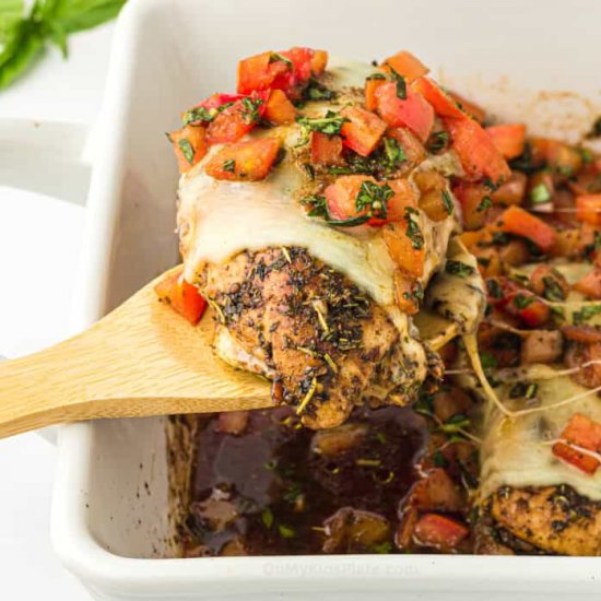 Baked Bruschetta Chicken