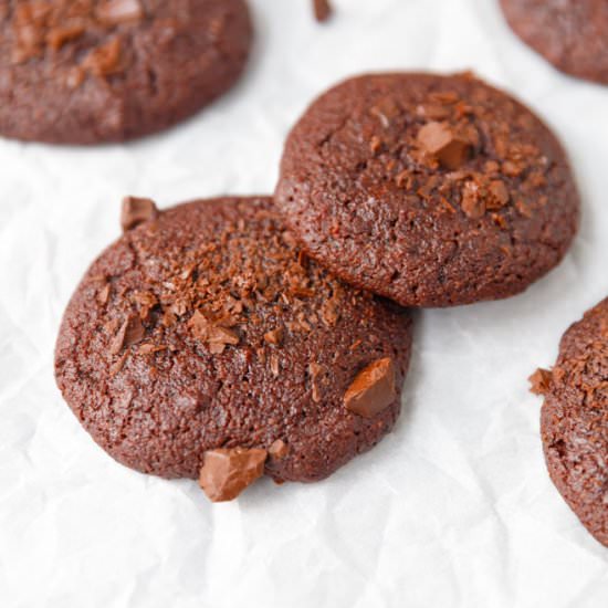 Vegan Almond Flour Chocolate Cookie