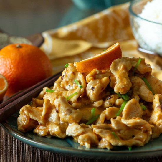 Spicy Mandarin Orange Chicken