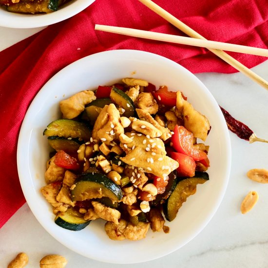 Keto Kung Pao Chicken