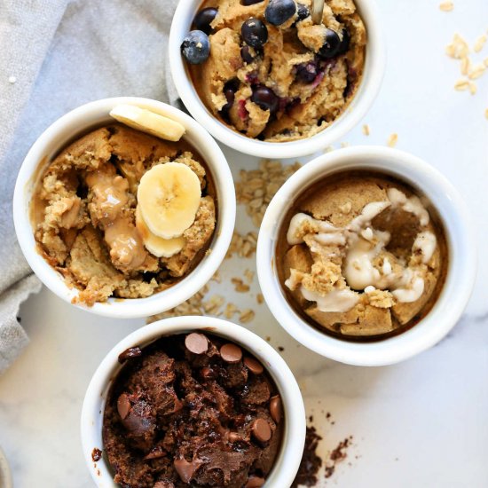 Baked Oats: 4 Easy Healthy Ways!