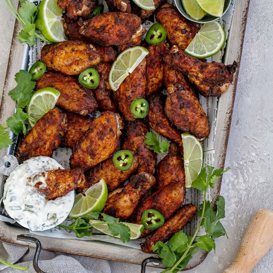 Crispy Mexican Wings