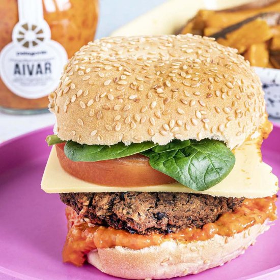 Black bean burgers