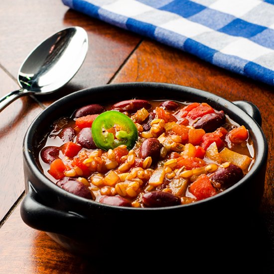 Wheat Berry Chili