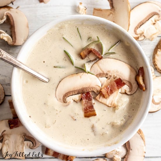 Keto Mushroom Soup