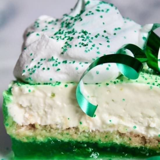 Emerald Leprechaun Cheesecake