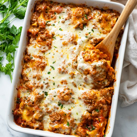 Baked Ravioli