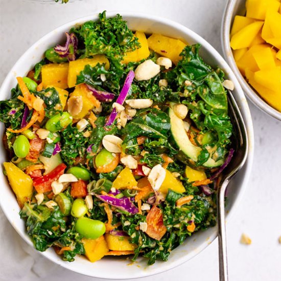 kale Thai salad