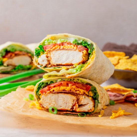 Chicken Bacon Ranch Wraps