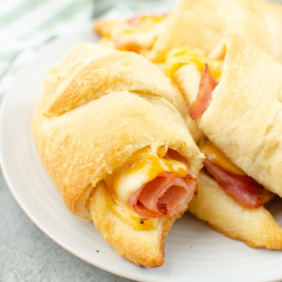 Ham and Cheese Crescent Rolls