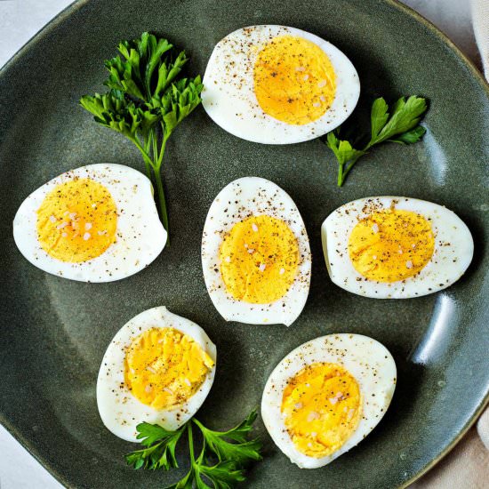 air fryer hard boiled eggs