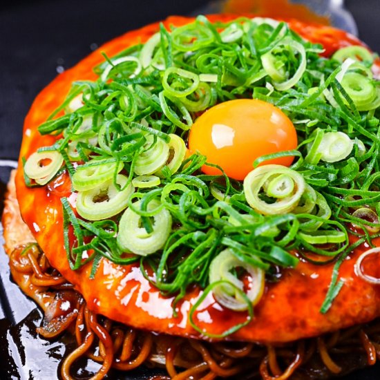 Hiroshima Style Okonomiyaki