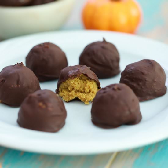 Keto Pumpkin Truffles