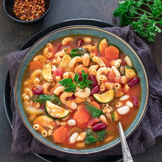 Instant Pot Minestrone Soup