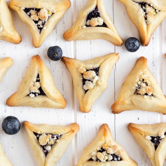 Blueberry Hamantaschen