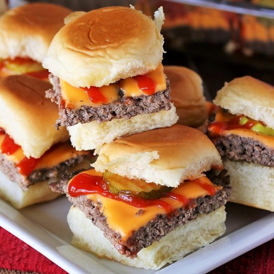 Easy Cheeseburger Sliders