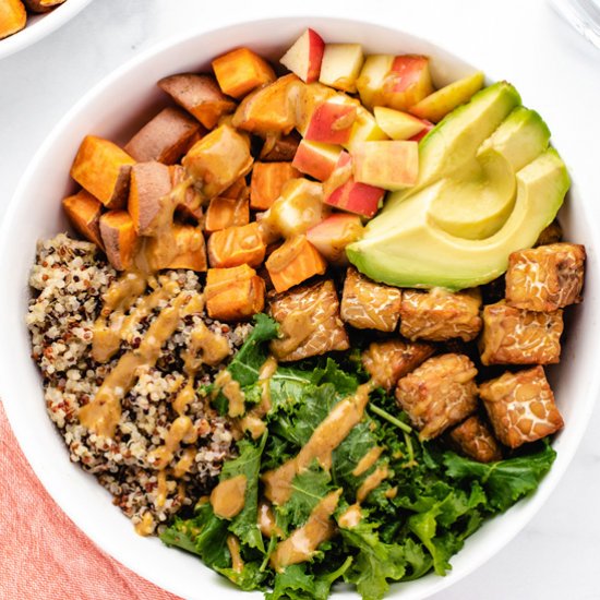 Mustard Tempeh Bowl