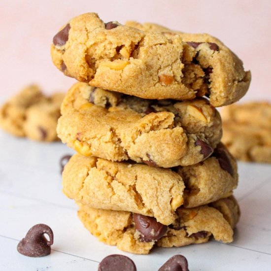 Vegan peanut butter cookies